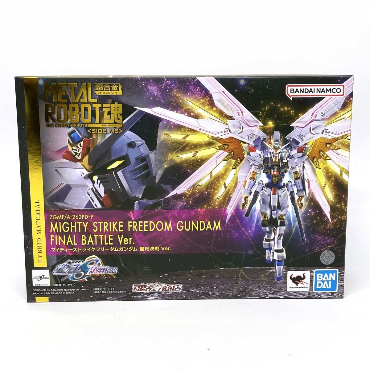 BANDAI SPIRITS バンダイスピリッツ METAL ROBOT魂 マイティーストライクフリーダムガンダム 最終決戦 Ver. ※中古　【津山店】