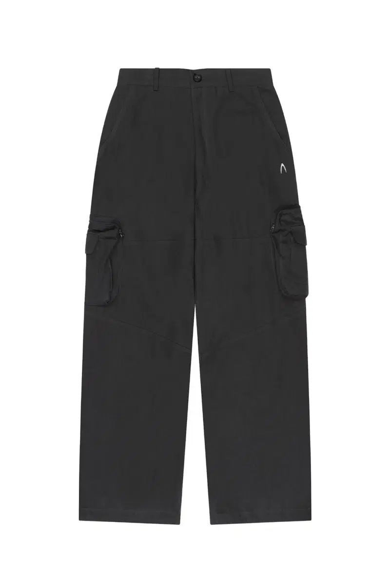 新品 アカム ジップ カーゴ ポケット パンツ ダークグレー