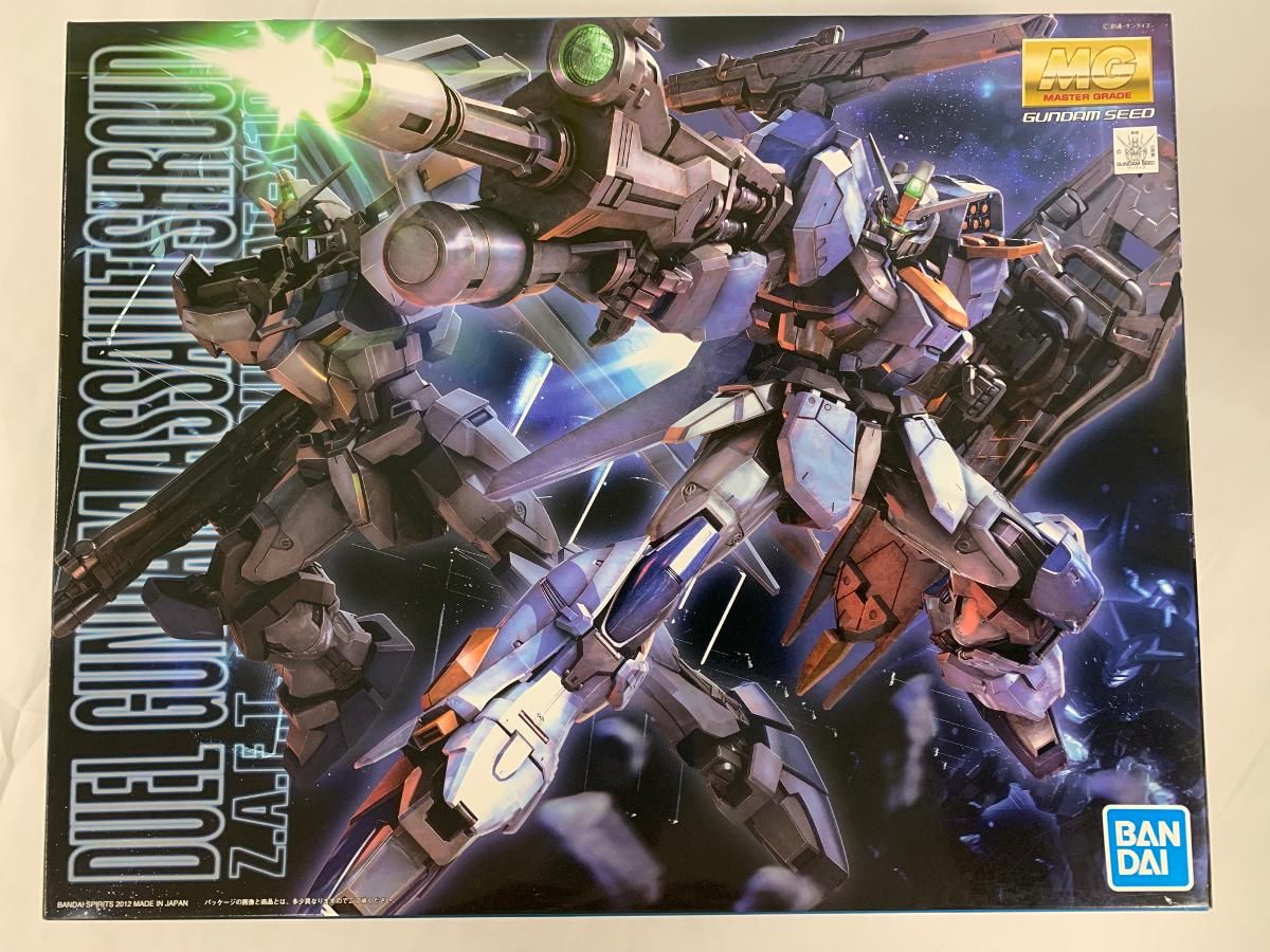 【未開封】1/100 MG GAT-X102 デュエルガンダム アサルトシュラウド 機動戦士ガンダムSEED
