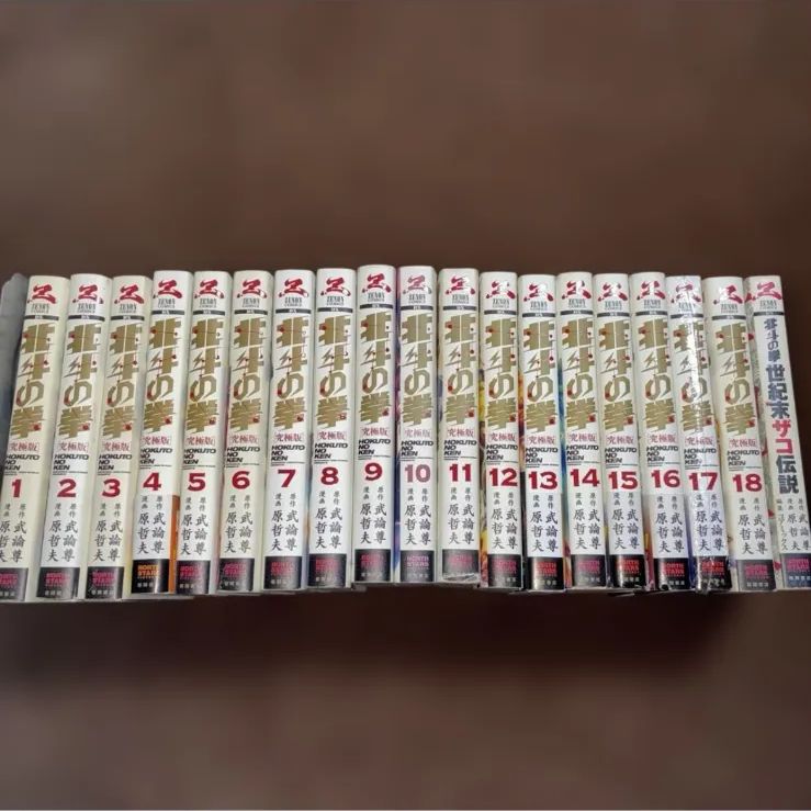 北斗の拳　究極版　全１８巻　＋世紀末ザコ伝説