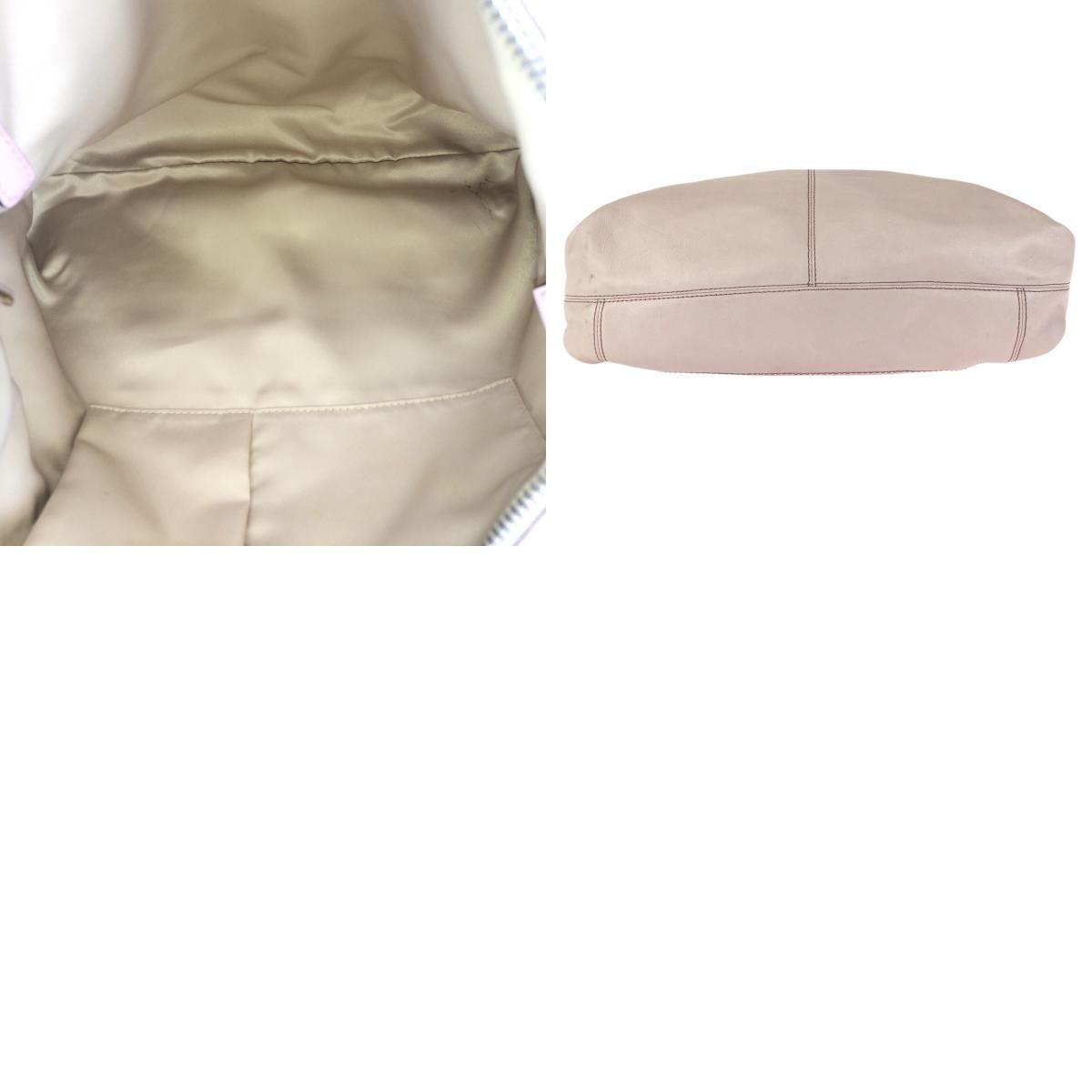 COACH コーチ マディソン レザージュリアン 2way ピンク シルバー金具