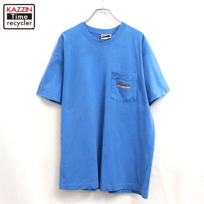 90s USA製 vintage Marlboro ウルフ プリント 半袖Tシャツ メンズ XLサイズ相当 ビッグサイズ オーバーサイズ