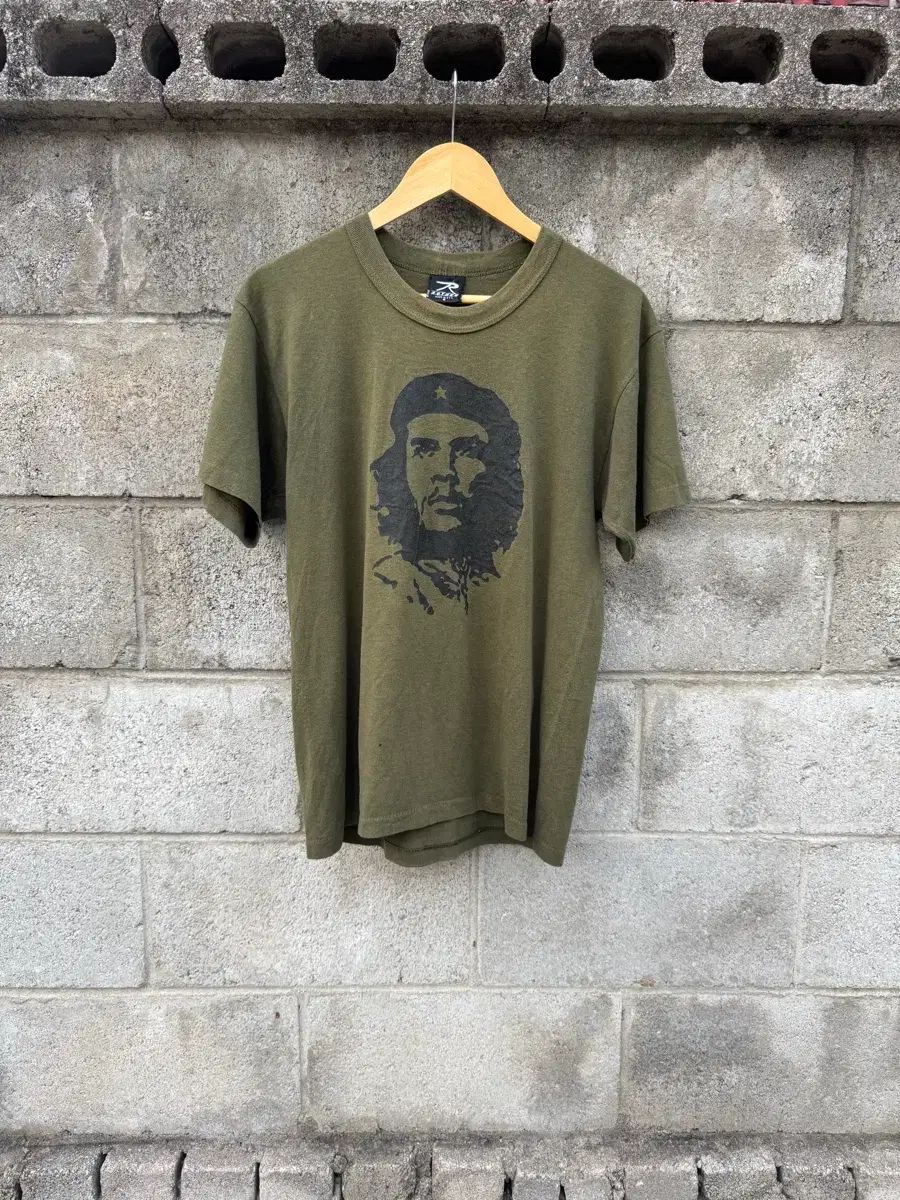 90s rothco ヴィンテージ チェゲバラ プリンティング シングルステッチ 半袖 Tシャツ s