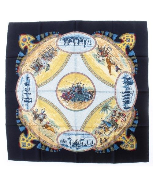 HERMES バンダナ・スカーフ レディース 【古着】【中古】【送料無料】