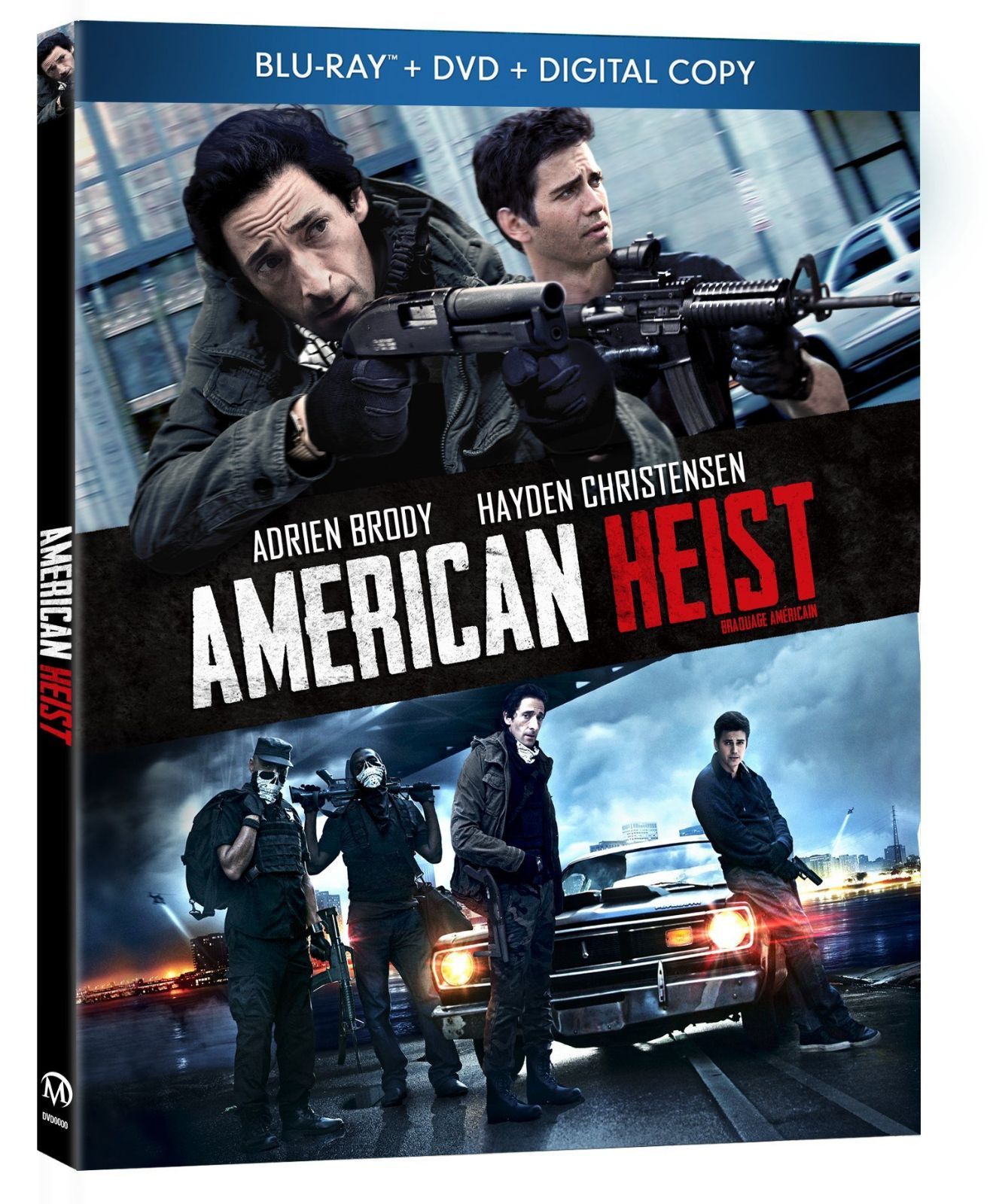 American Heist (Blu-ray + DVD + Digital Copy)