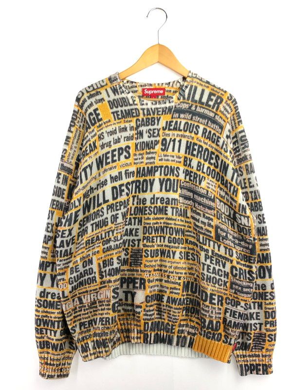 【中古品】 SUPREME シュプリーム 25FW DASH SNOW SWEATER ダッシュ スノー セーター トップス 【149-260610-rt-12-tagh】