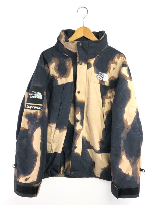【中古品】 SUPREME シュプリーム × THE NORTH FACE ザ・ノースフェイス 21AW BLEACHED DENIM PRINT MOUTAIN JACKET NP52100I 【149-260610-rt-16-tagh】