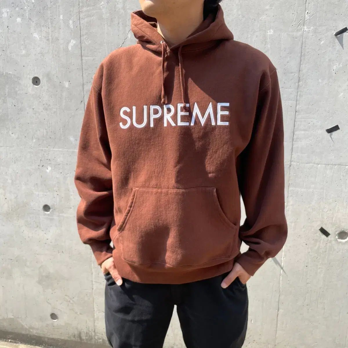 Supreme KAPITAL WHO スウェットシャツ ブラウン