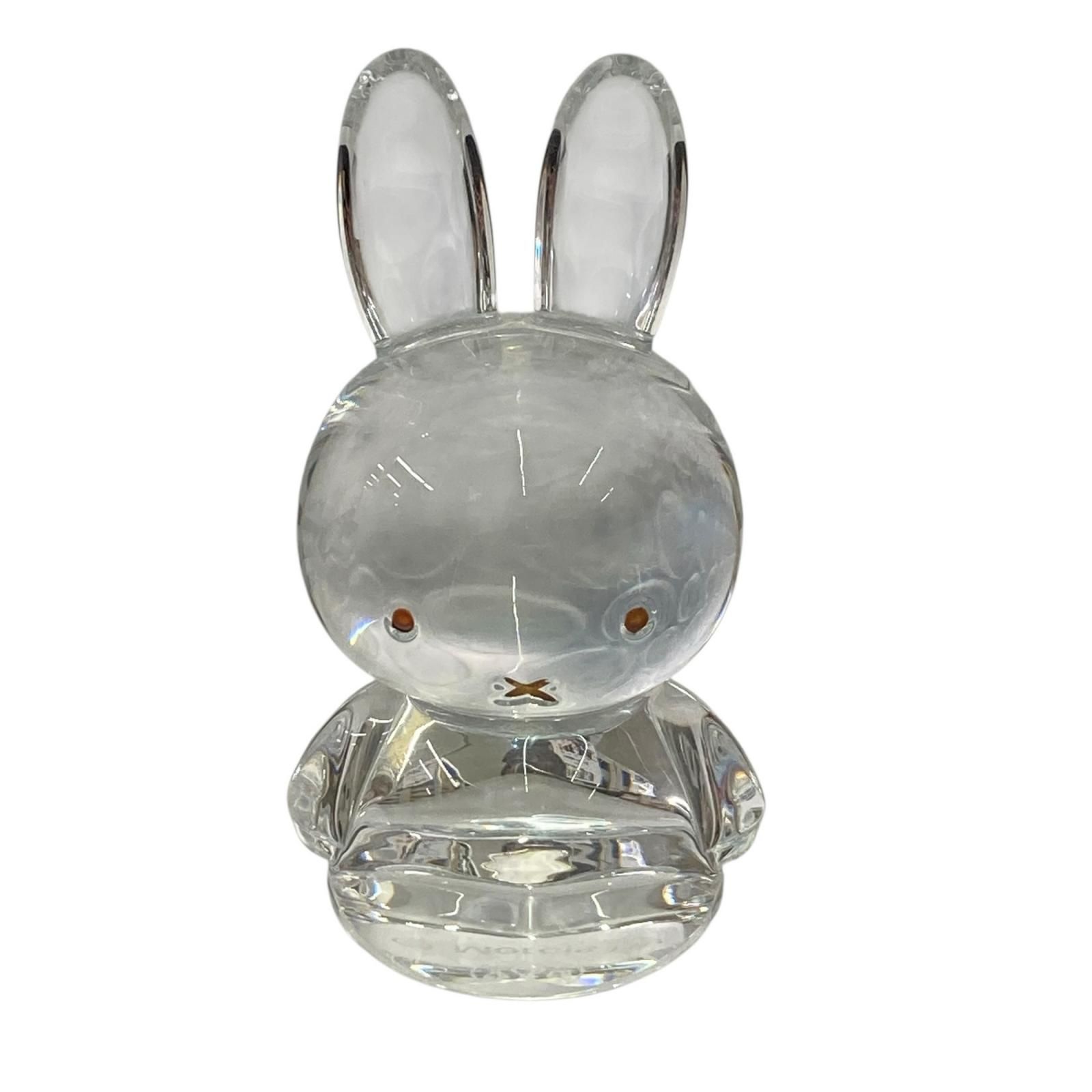 186005 現状品 Baccarat バカラ クリスタル ミッフィー インテリア