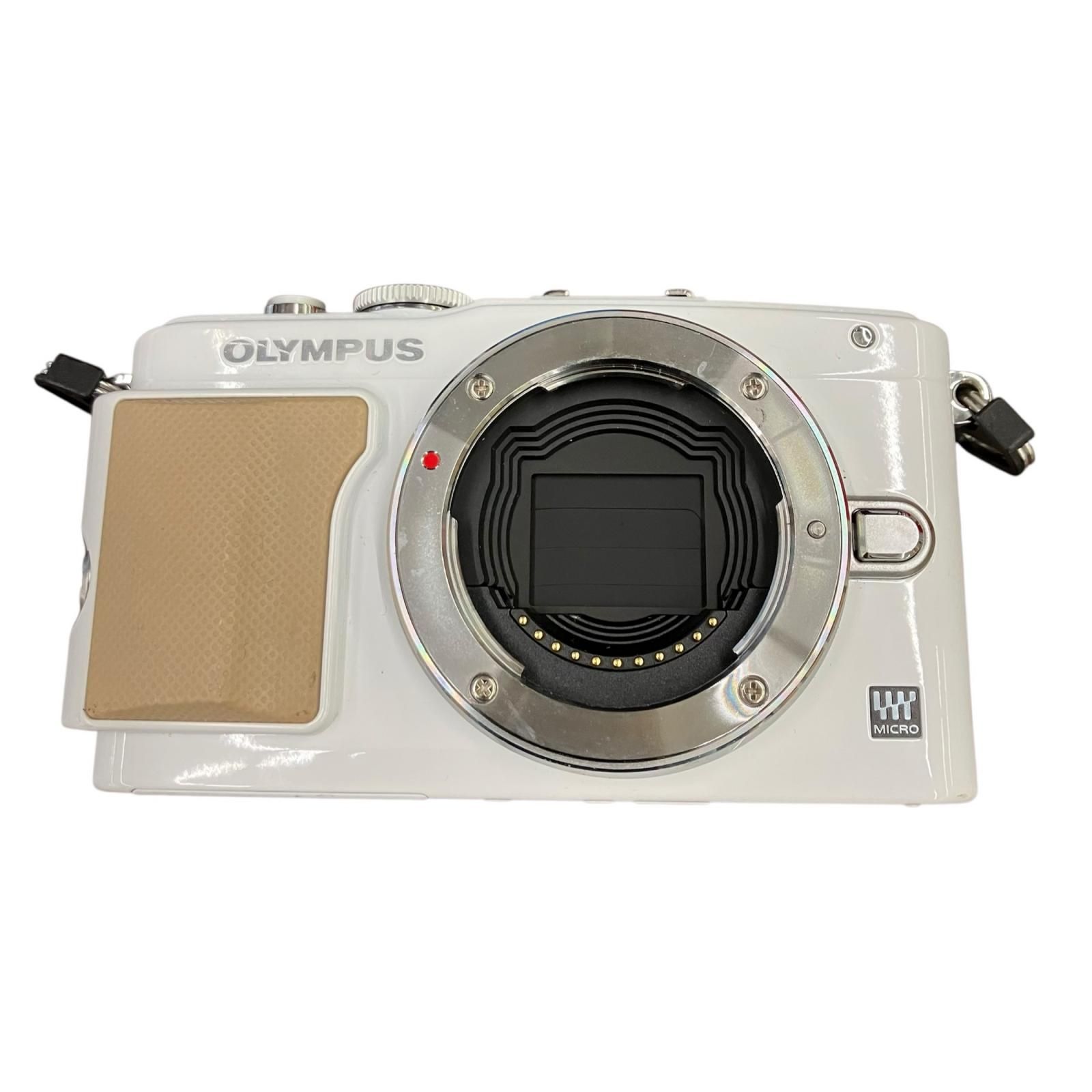 199990 通電確認のみ OLYMPUS オリンパス ミラーレス一眼カメラ E-PL5 ホワイト ボディのみ