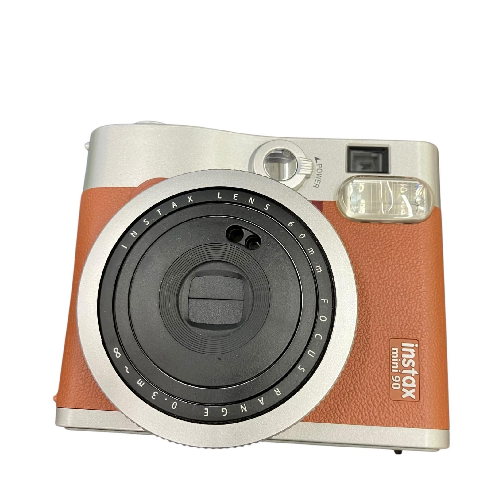 199990 動作未確認 FUJIFILM フジフィルム チェキ instax mini90 ブラウン