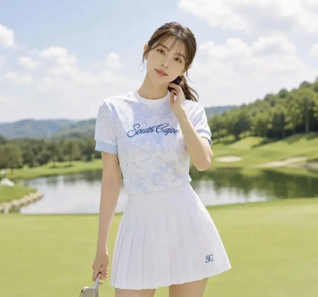 SOUTH CAPE レディース ゴルフウェア 半袖 Tシャツ