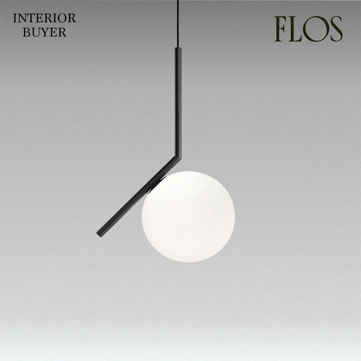FLOS フロス IC LIGHTS S1 アイシーライツ S1 ペンダントライト Black マイケル・アナスタシアデス 定価11万