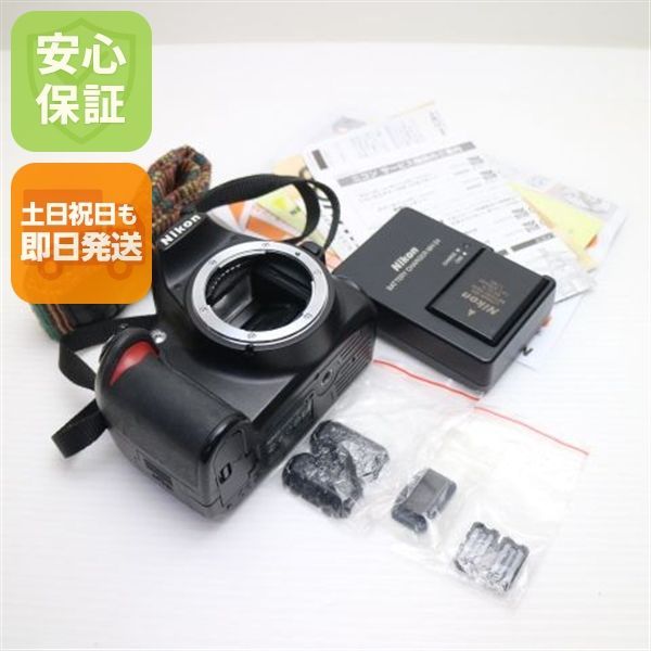 超美品 Nikon D3100 ブラック ボディ 即日発送 Nikon デジタル一眼 本体 土日祝発送OK 01000