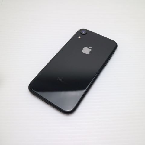 超美品 SIMフリー iPhoneXR 256GB ブラック スマホ 白ロム 即日発送