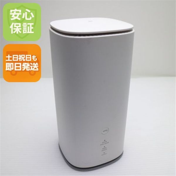 美品 Speed Wi-Fi HOME 5G L13 ZTR02 ホワイト AU ルーター 即日発送 土日祝発送OK 01000