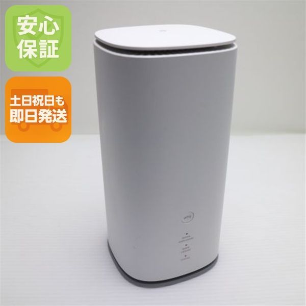 美品 Speed Wi-Fi HOME 5G L13 ZTR02 ホワイト AU ルーター 即日発送 土日祝発送OK 01000