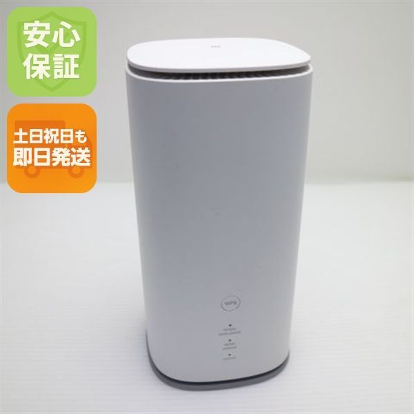 美品 Speed Wi-Fi HOME 5G L13 ZTR02 ホワイト AU ルーター 即日発送 土日祝発送OK 01000