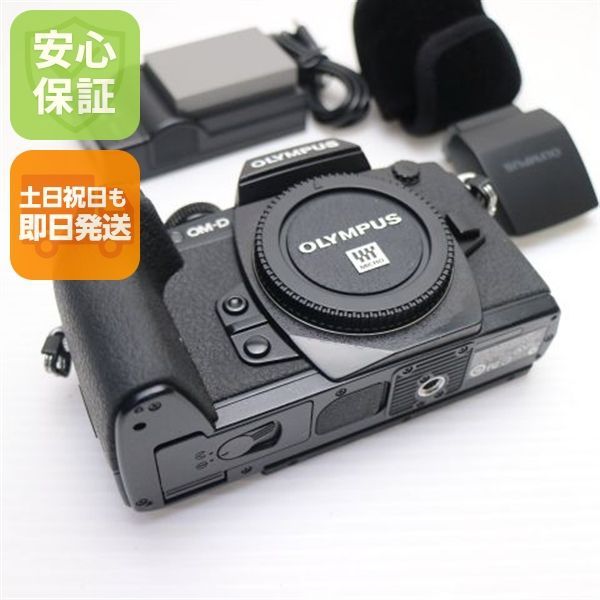 新品同様 E-M1 OM-D ブラック 即日発送 ミラーレス一眼 OLYMPUS 本体