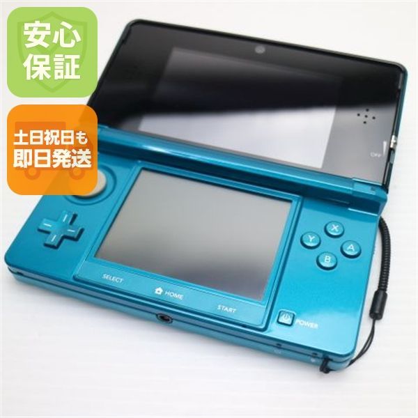 超美品 ニンテンドー3DS アクアブルー 即日発送 game 任天堂 本体 土日 超美品 ニンテンドー3DS アクアブルー 即日発送 game 任天堂 本体 土日