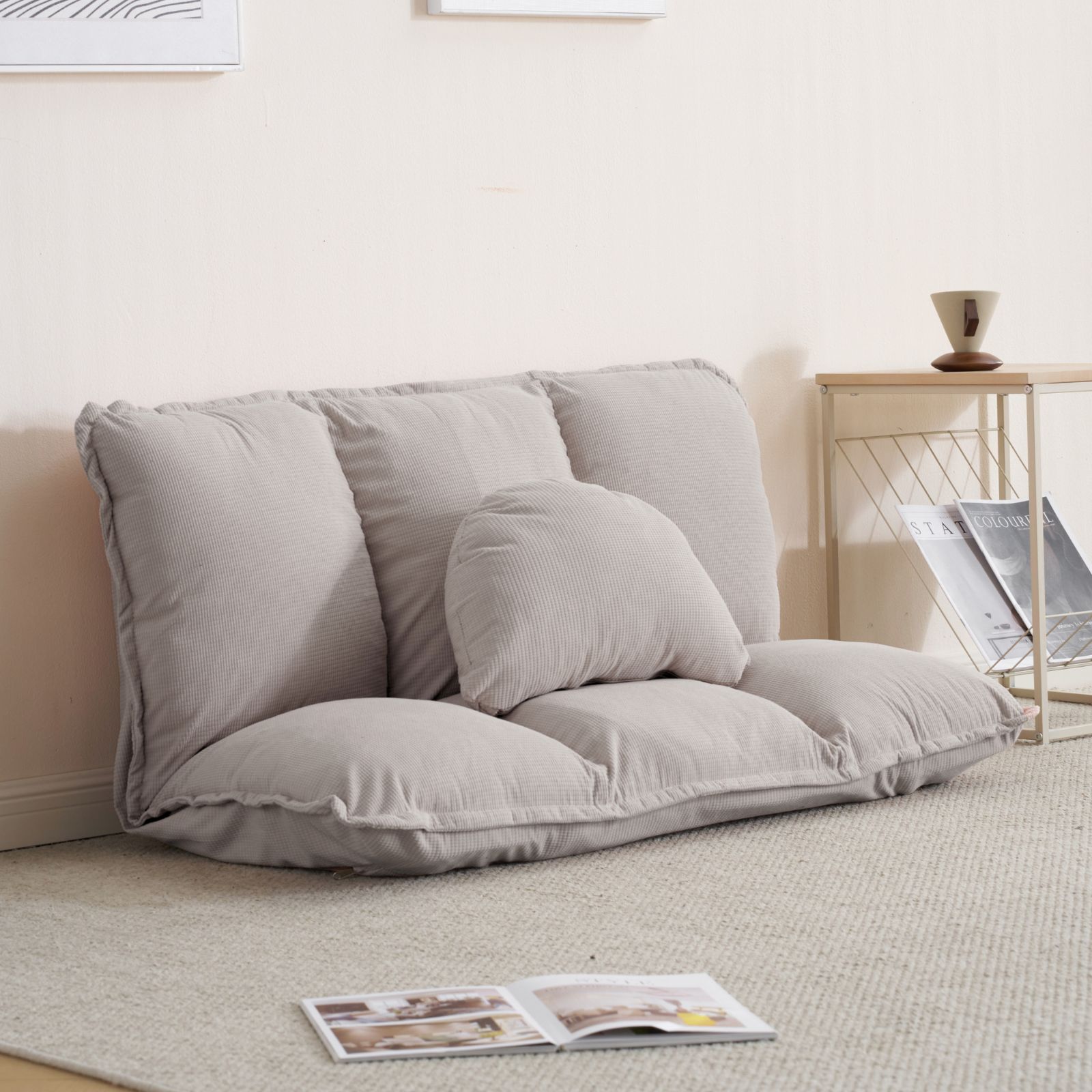 数量限定｜フォロークーポン配布中】3WAY ソファベッド 幅110cm 6段階