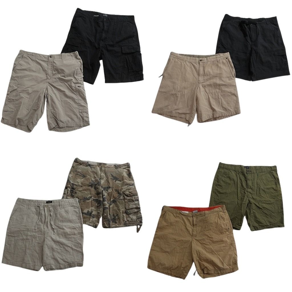 古着卸 まとめ売り ブランドMIX ショートパンツ 8枚セット ( メンズ 40 ) コロンビア ノーティカ リーバイス 中古 古着 NF1569