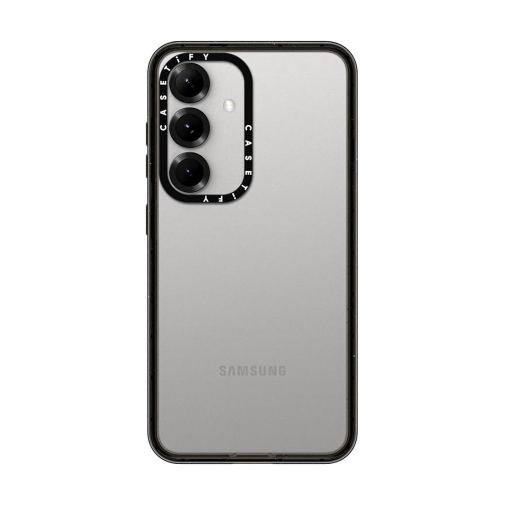 CASETiFY インパクトfor Samsung Galaxy S25 ケース [MIL規格準拠 (4x MIL-STD-810G) / 2.5mからの落下試験をクリア] - ブラック