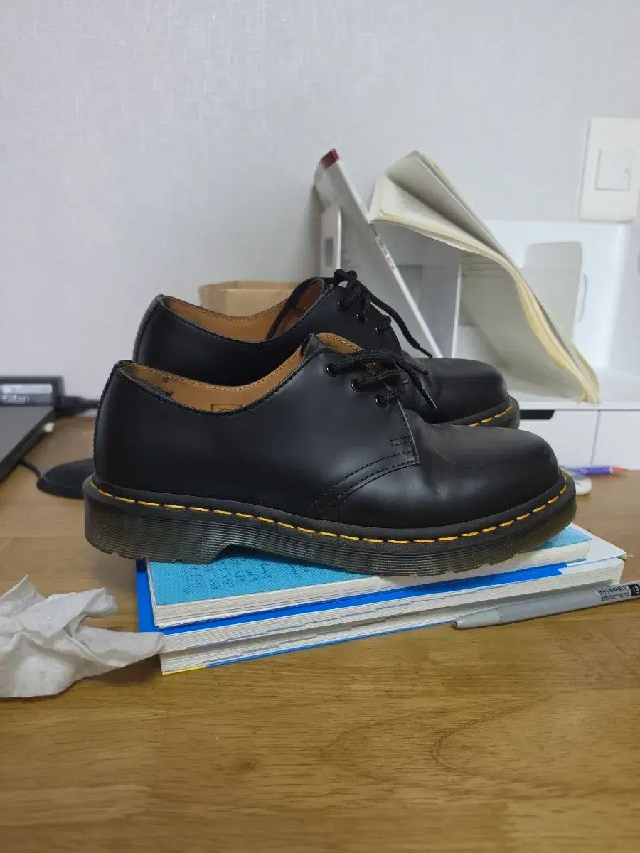 (新品級) DR. MARTENS ドクターマーチン スムース 1461 ブラック 黒 270 260 265 靴
