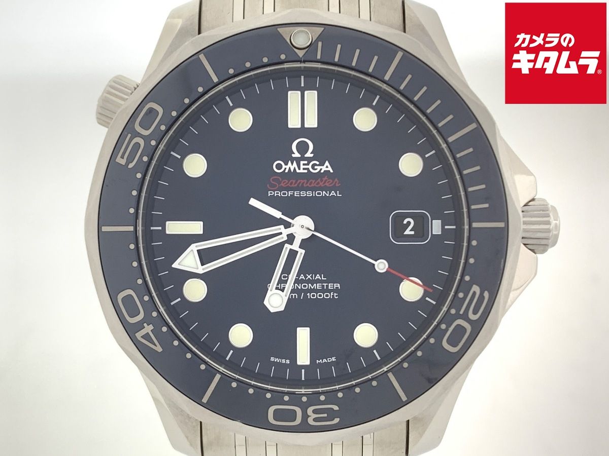 【中古】 【並品】 オメガ(OMEGA) シーマスター ダイバー300M ブルー 212.30.41.20.03.001 セラミック 228,384円