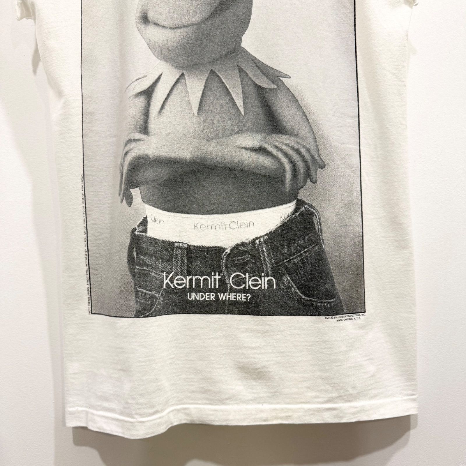 90's Changes カーミット ''Kermit Clein'' パロディTシャツ USA製 M