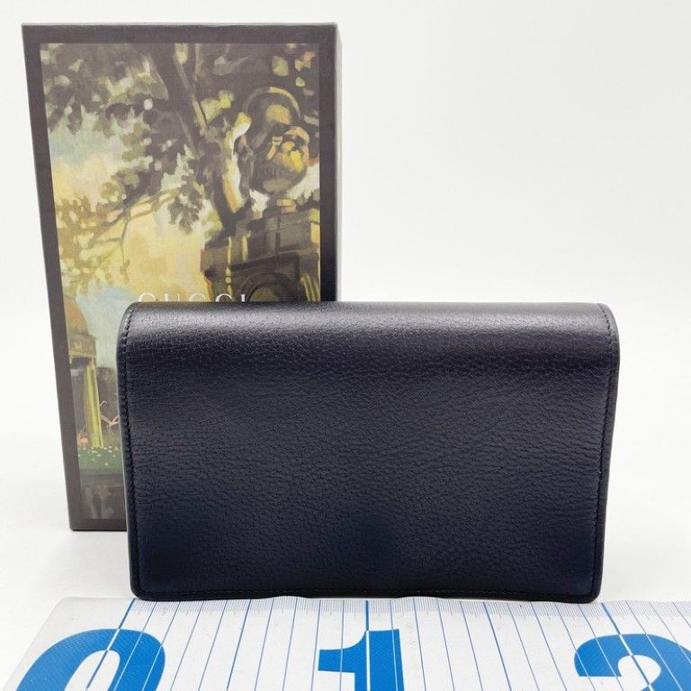 GUCCI グッチ ショルダーバッグ GGマーモント 499782 ブラック系