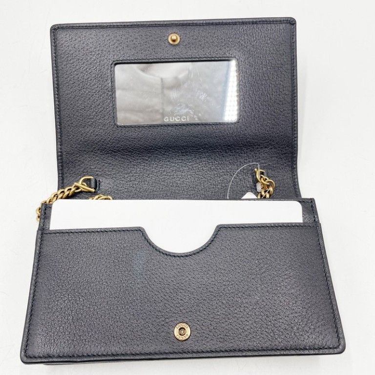 GUCCI グッチ ショルダーバッグ GGマーモント 499782 ブラック系
