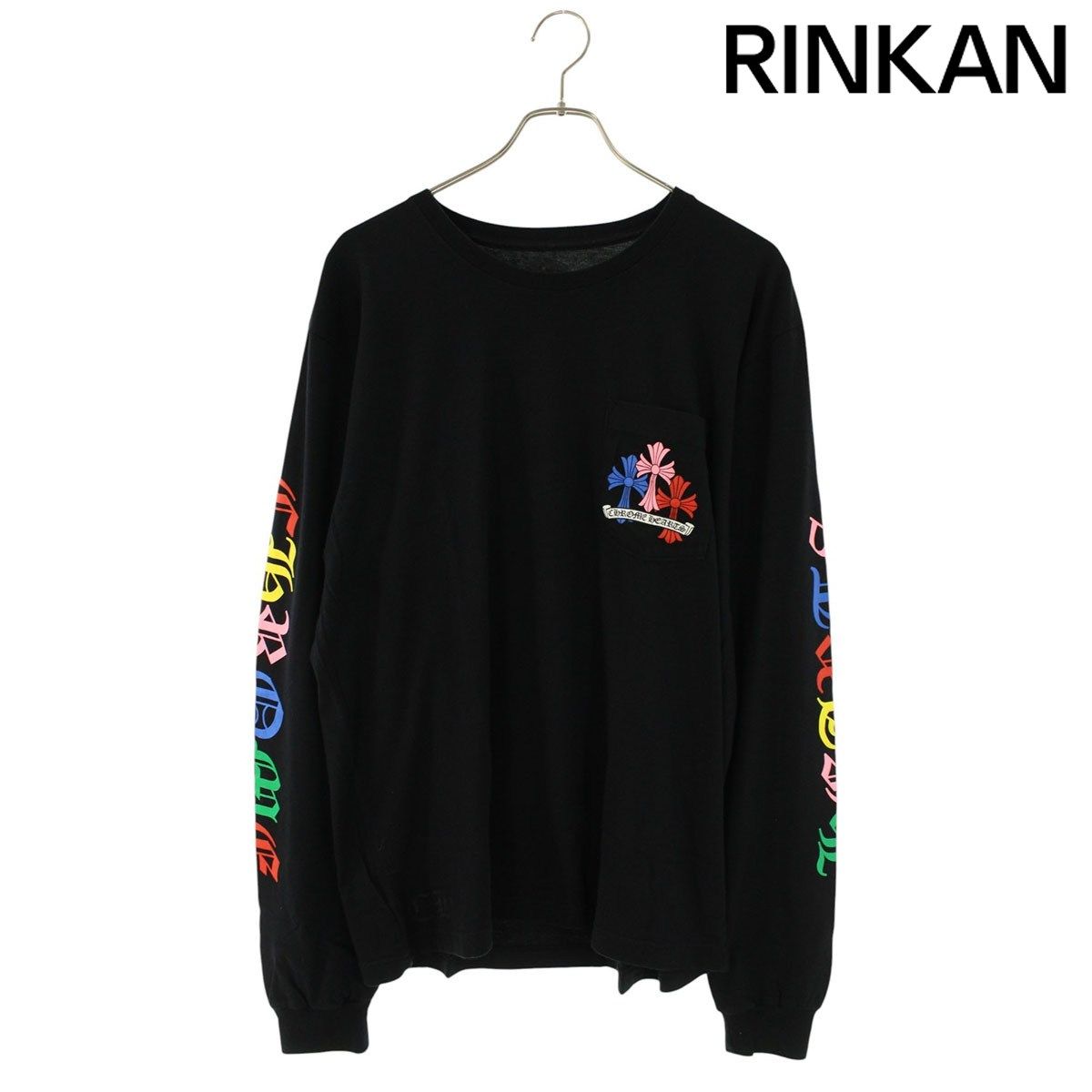 クロムハーツ MLTCOL CEM CRS L/S マルチセメタリークロスプリント長袖カットソー メンズ L