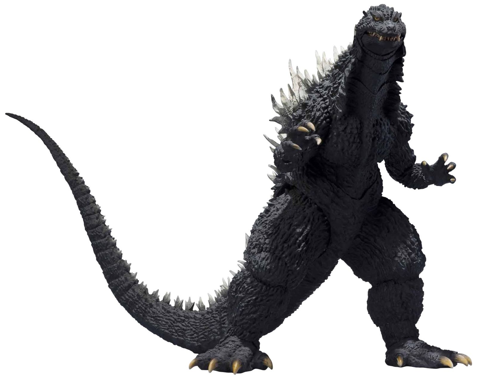TAMASHII NATIONS S.H.MonsterArts ゴジラ×メカゴジラ ゴジラ (2002) 約155mm PVC&ABS製 塗装済み可動フィギュア [旧パッケージ]