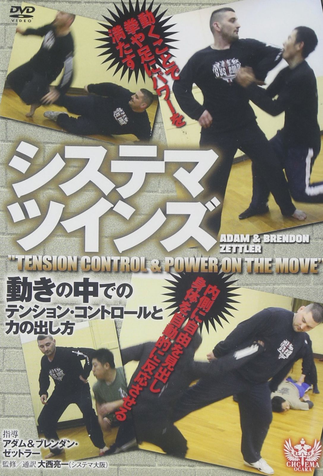 システマ・ツインズ 動きの中でのテンション・コントロールと力の出し方 [DVD]