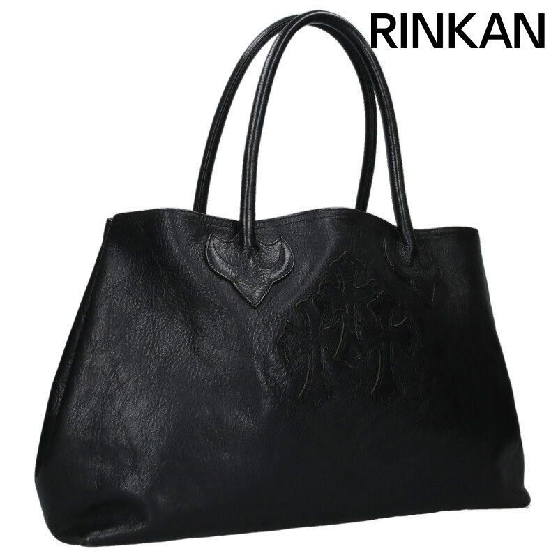 クロムハーツ TOTE W SNP 3CEME 3セメタリートート レザートートバッグ メンズ