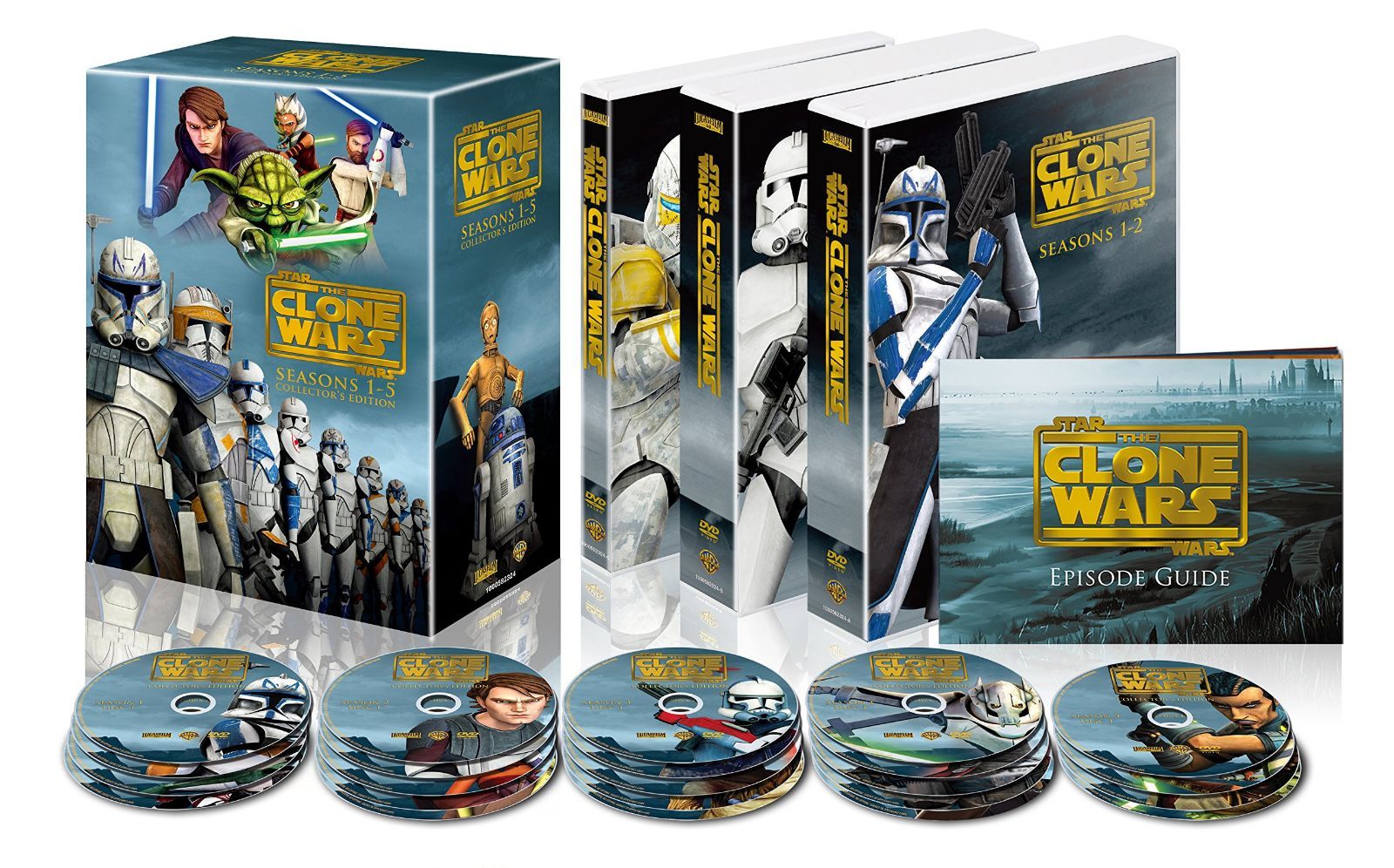 スター・ウォーズ:クローン・ウォーズ シーズン1-5 コンプリート・セッ ト(22枚組) [DVD]