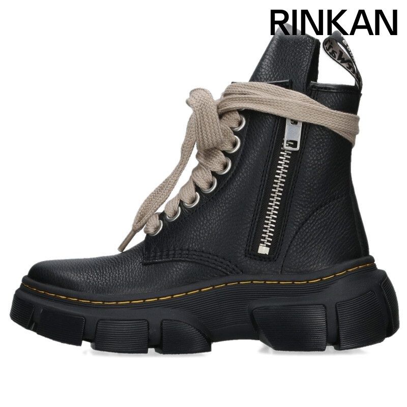 リックオウエンス 1460 DMXL JUNB LACE BOOT ジャンボレースサイドジップブーツ メンズ 6