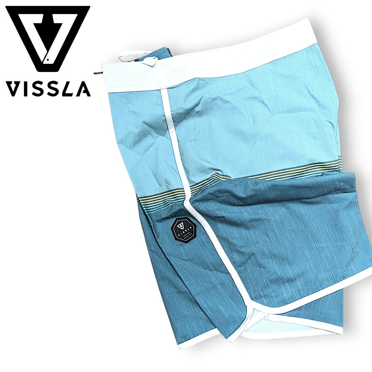 34】新品 VISSLA ヴィスラ Dredges ボードショーツ サーフパンツ 水着