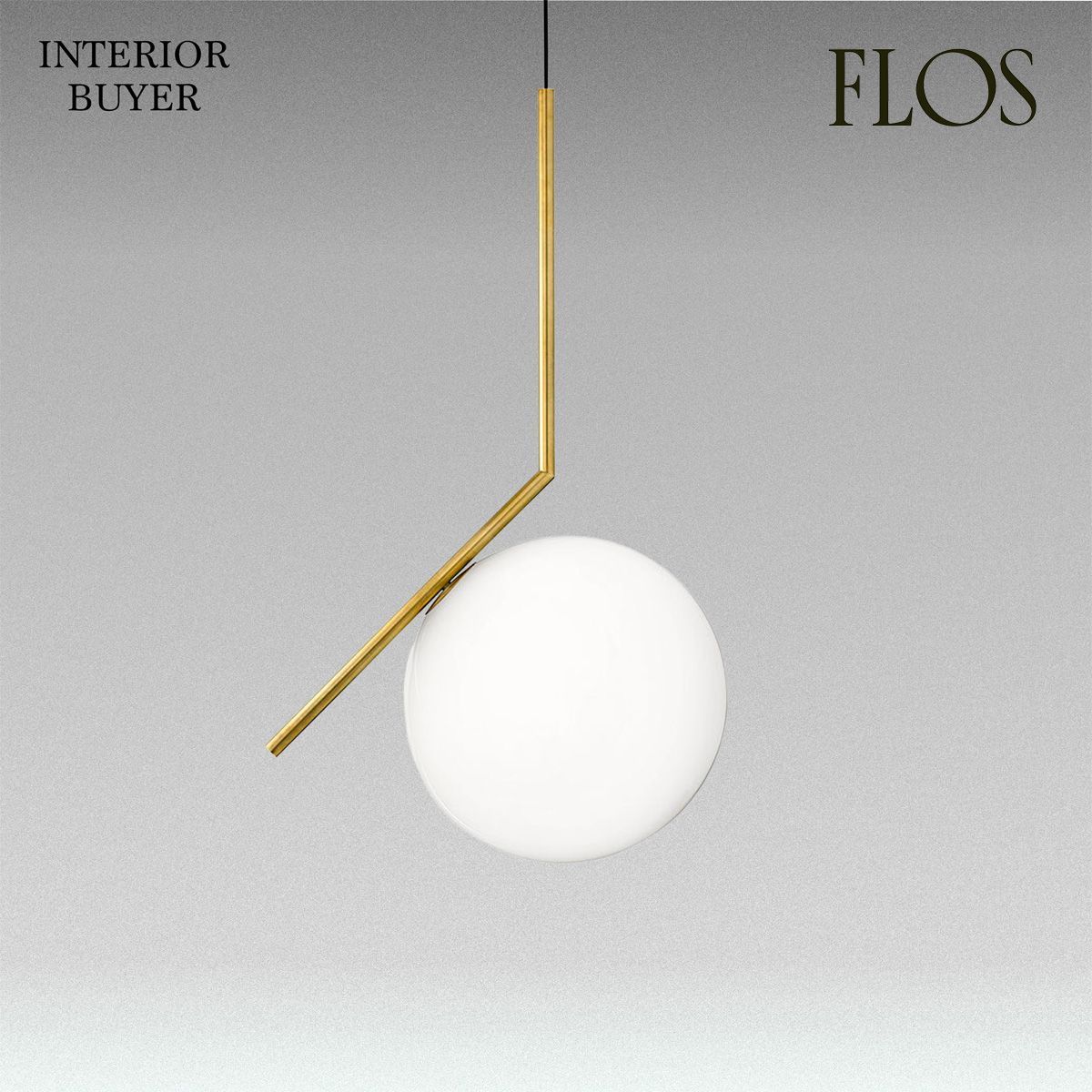 FLOS フロス IC LIGHTS S2 アイシーライツ S2 ペンダントライト Gold マイケル・アナスタシアデス 定価17万