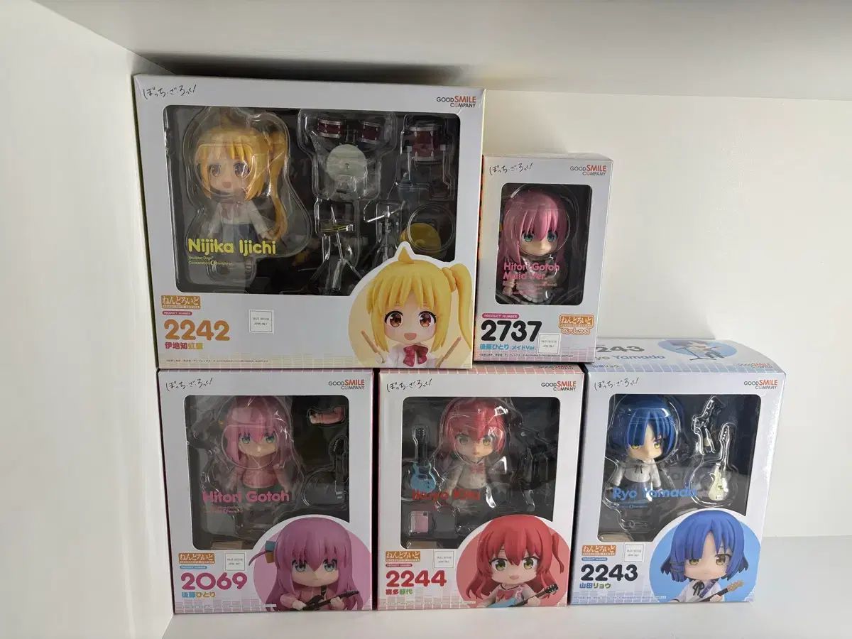 ぼっち・ざ・ろっく！ ねんど 5種 まとめ