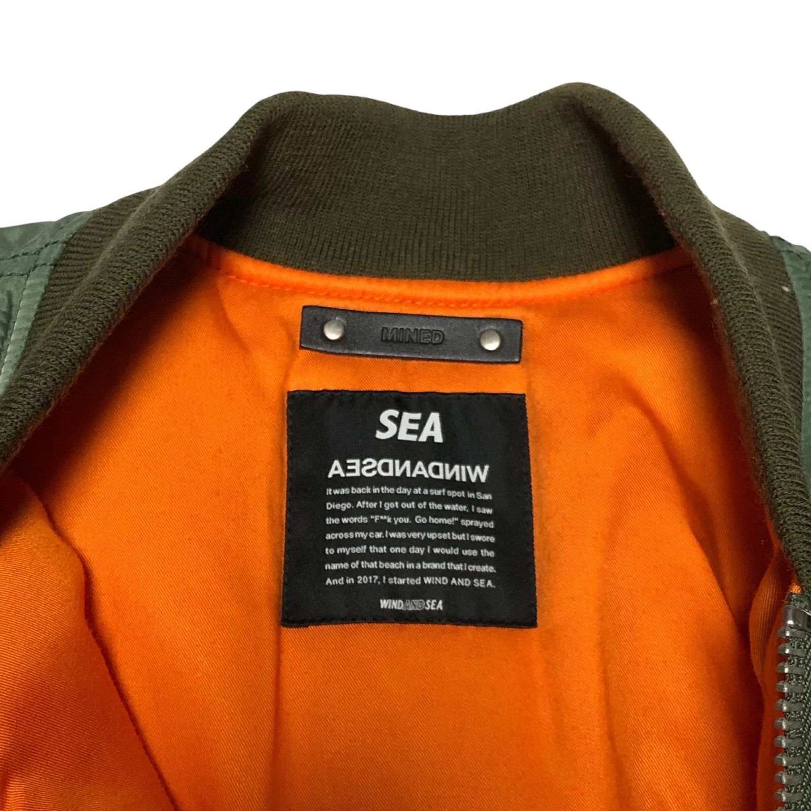 WIND AND SEA × MINE DENIM XL ボア MINEDENIM - WIND AND SEA