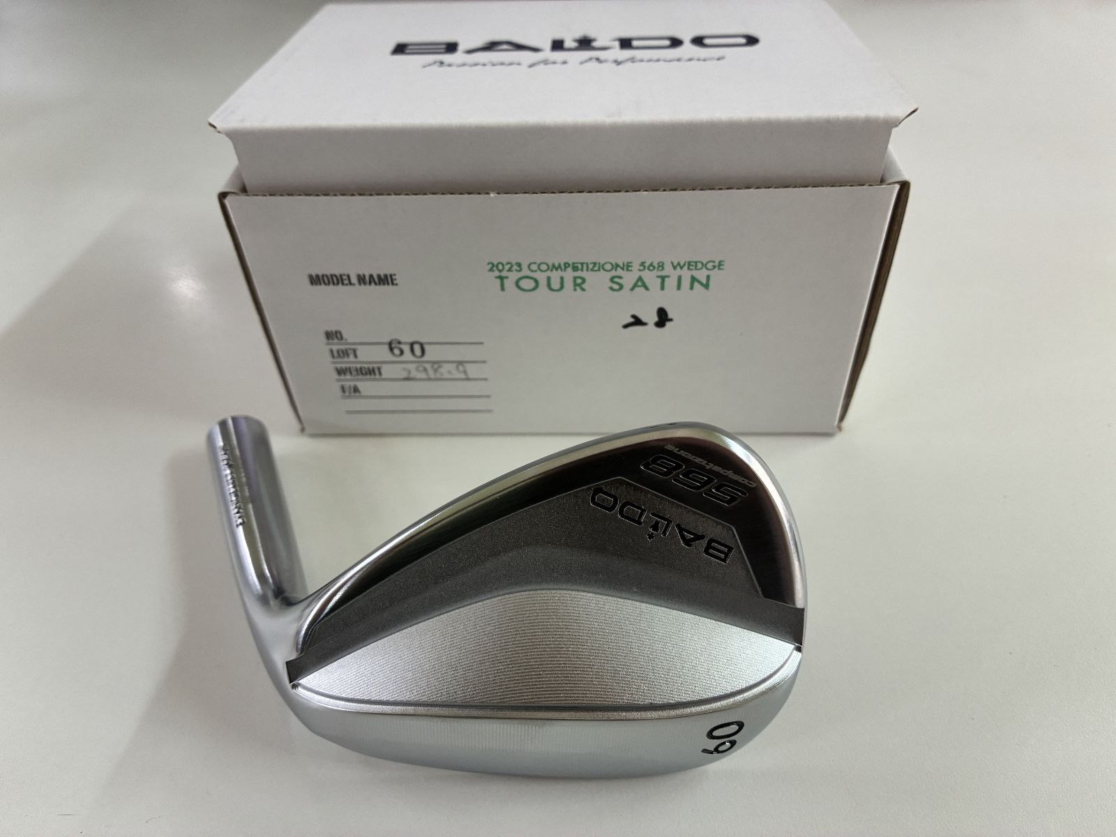 バルド BALDO 2023 568 シルバー 60度 ヘッド単品 新古品