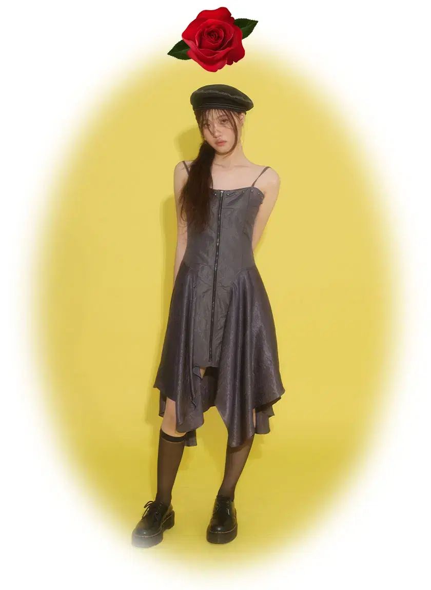ルルソウル ロックスター ドレス グレー loulouseoul rockstar