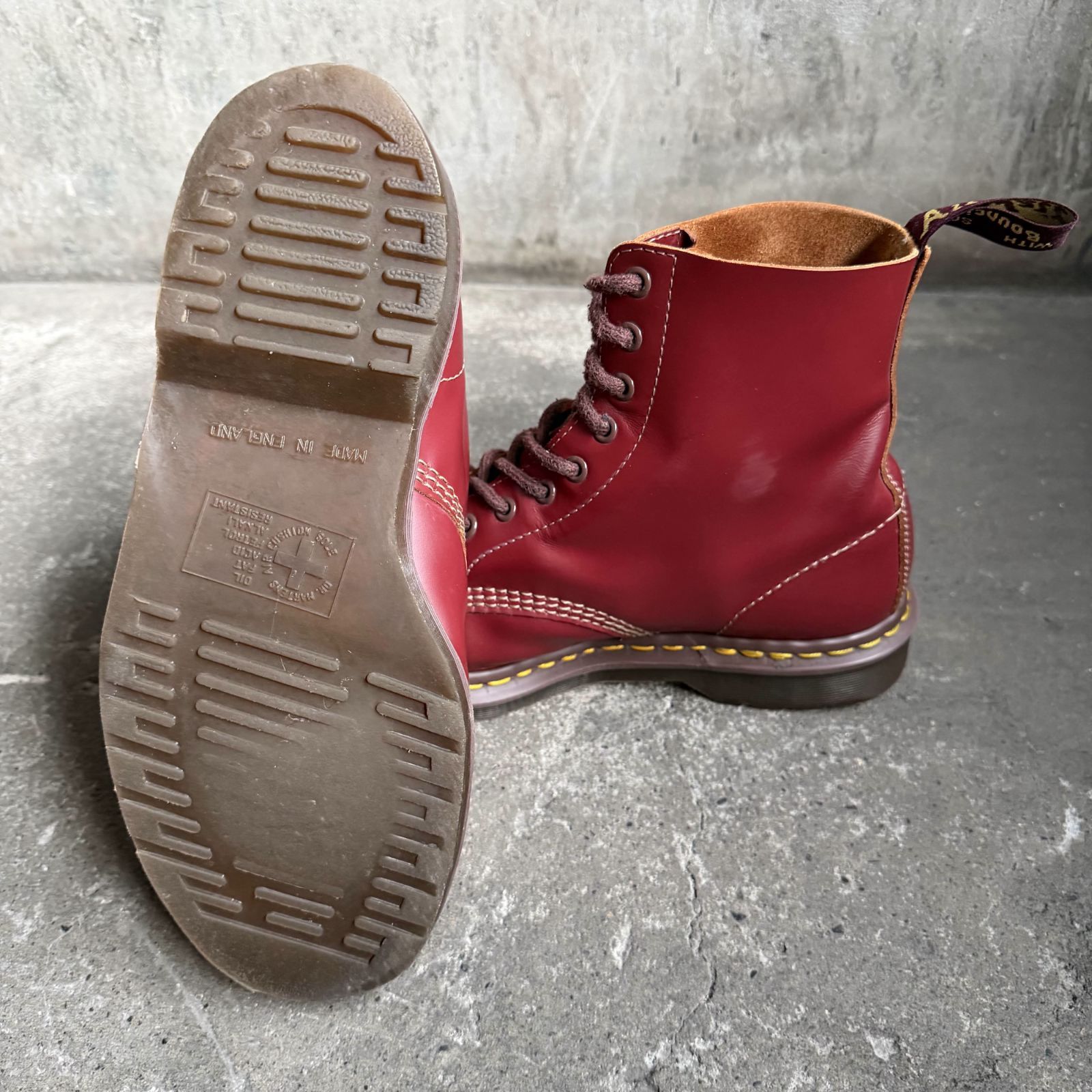 Dr.Martens イングランド製 MIE 1460 8ホールブーツ OXBLOOD UK8