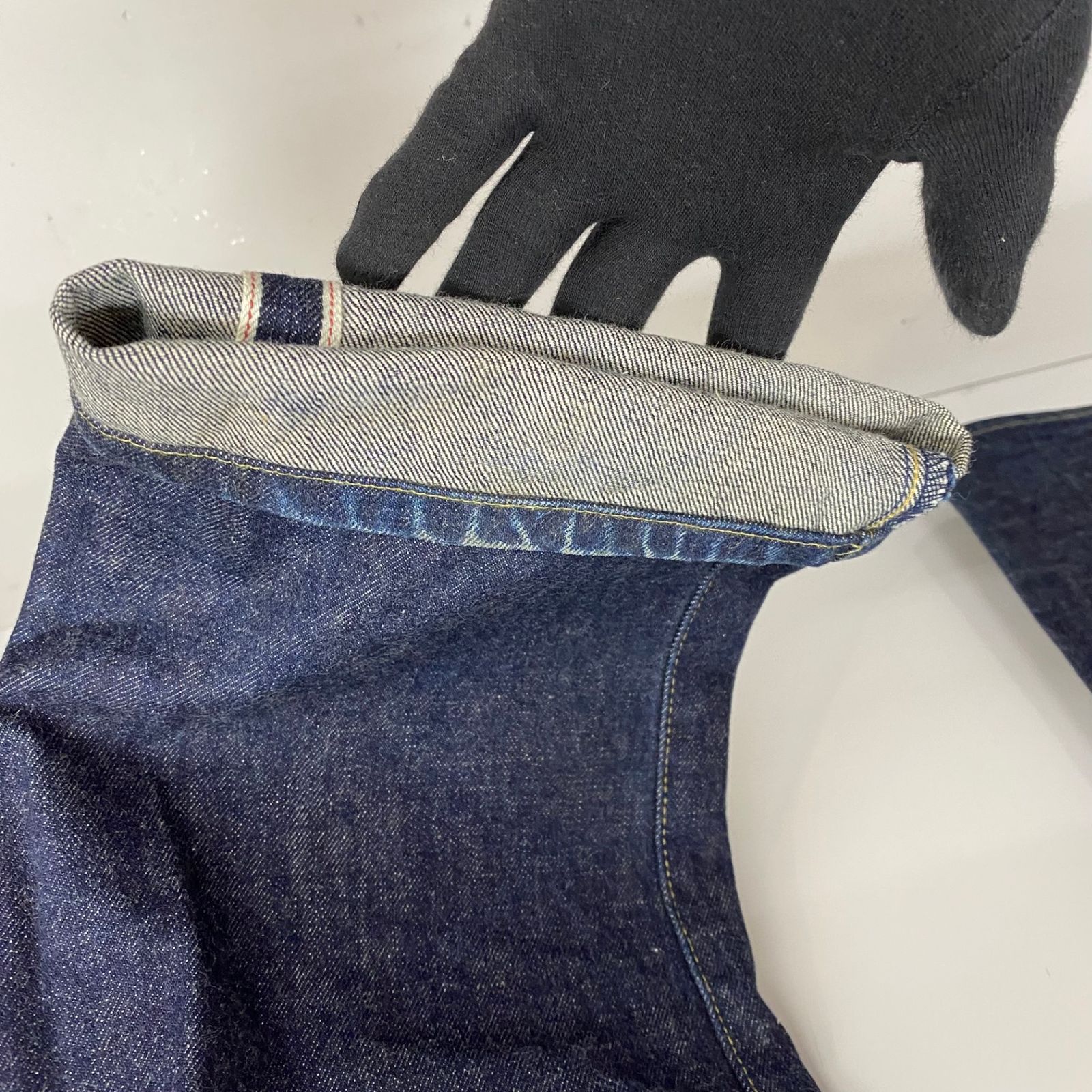 リーバイス Levi's 00's 702XX BIG E 日本製 赤耳 復刻 濃紺 デニム