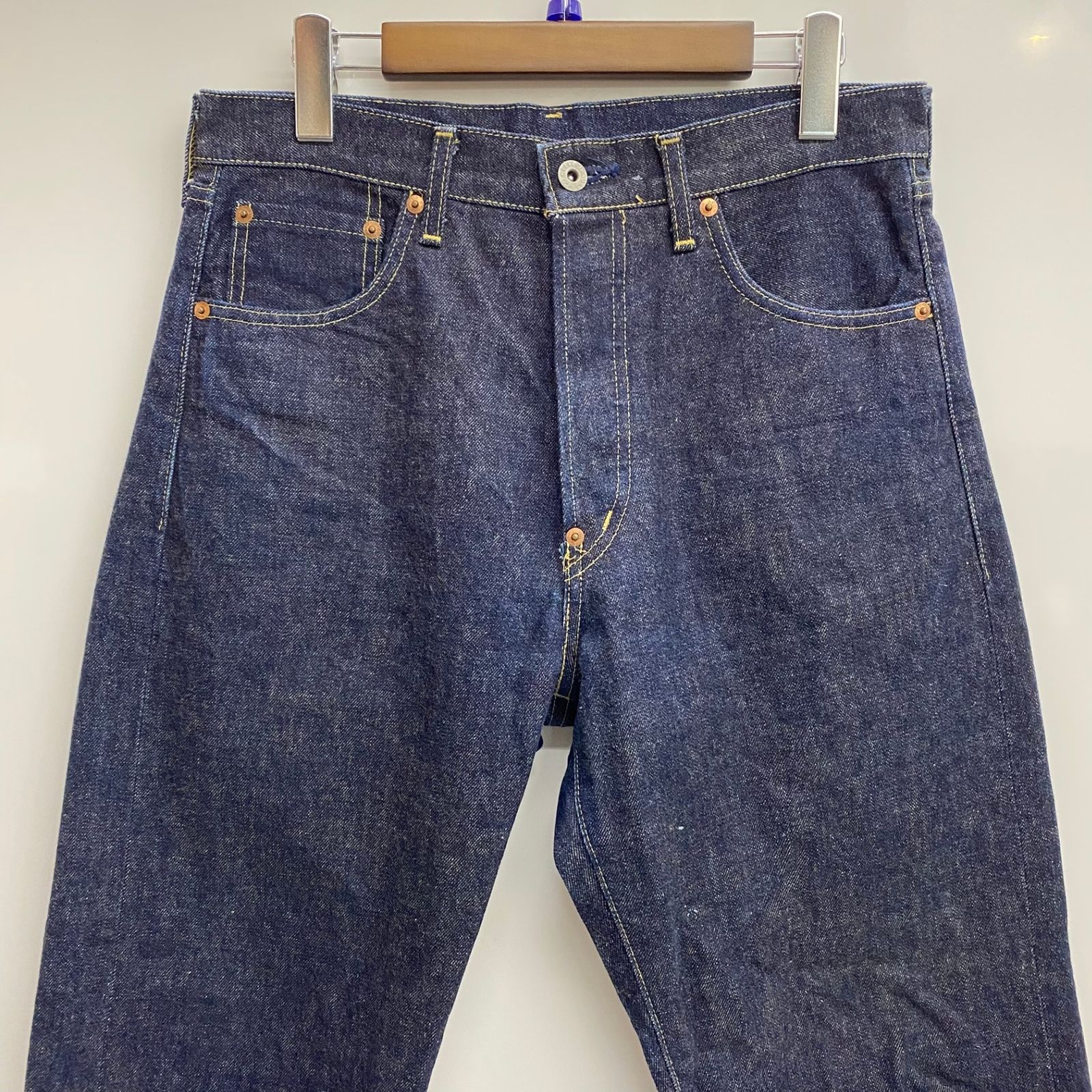 リーバイス Levi's 00's 702XX BIG E 日本製 赤耳 復刻 濃紺 デニム