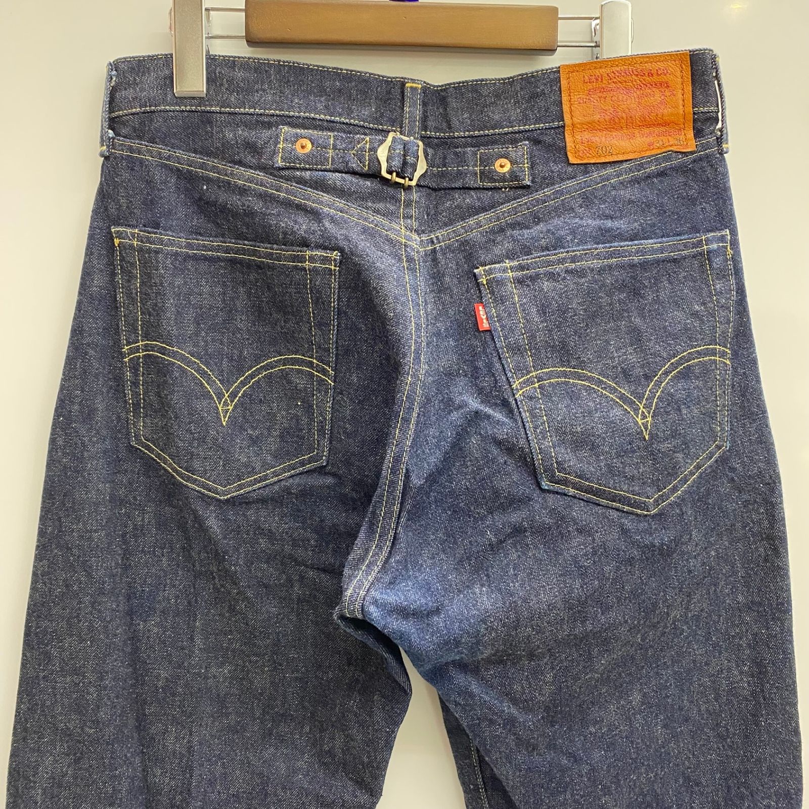 リーバイス Levi's 00's 702XX BIG E 日本製 赤耳 復刻 濃紺 デニム
