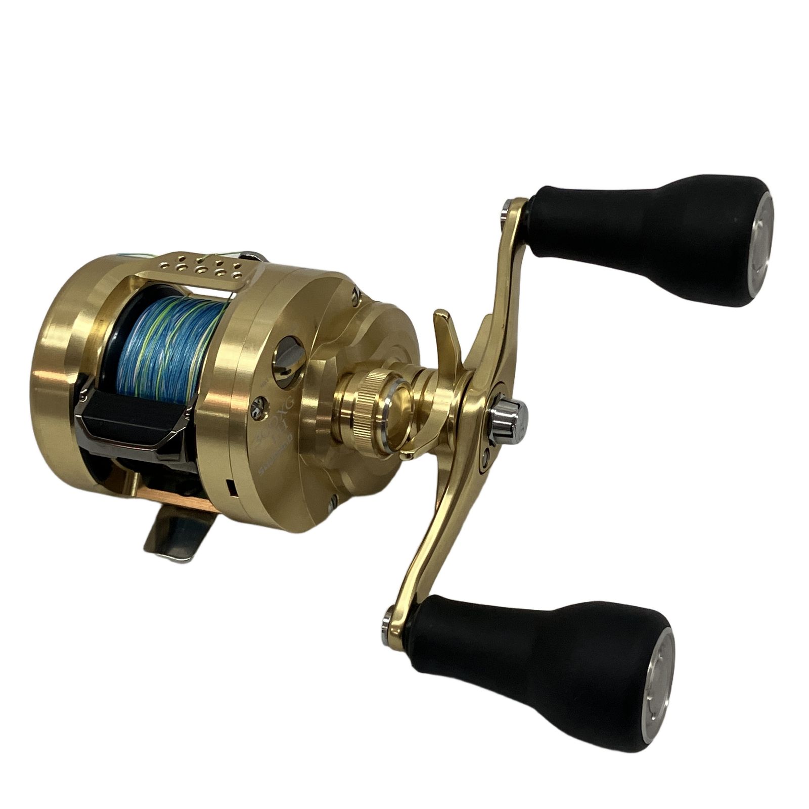 SHIMANO CALCUTTA CONQUEST MD 300XG LH ベイトリール 2023年製 釣具 シマノ 左ハンドル 中古C11312879