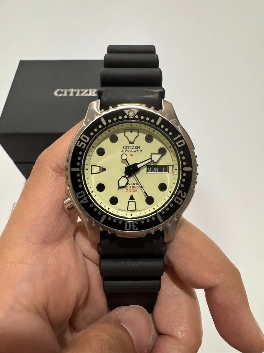 CITIZEN シチズン プロマスター バッグ복어 NY0040-09W